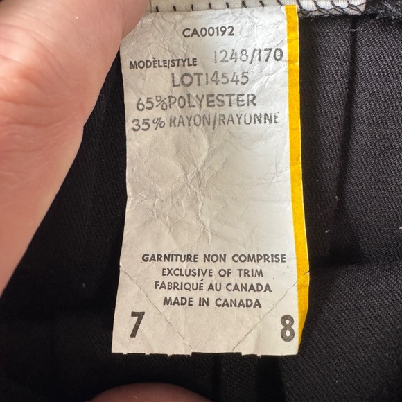 Dolci Mondo Vintage Accordion Pleated Knee Skirt Black Sz 7/8 Schoolgirl Ballet - Picture 6 of 11